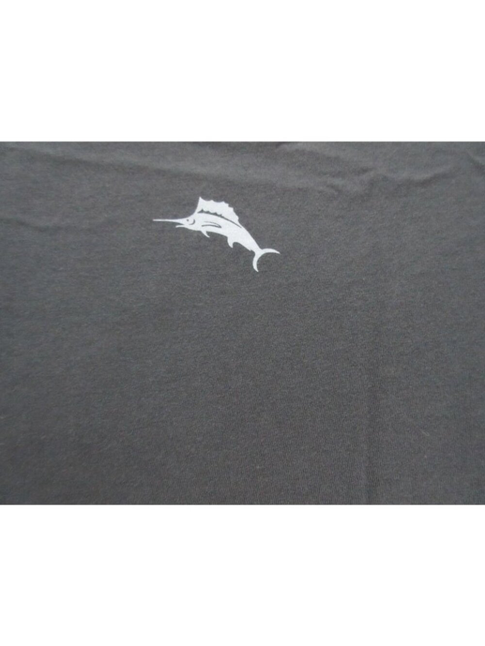 Men's Tommy Bahama SS Board In Paradise Tee Shirt Coal Black Grey Size Small NWT - Picture 4 of 7